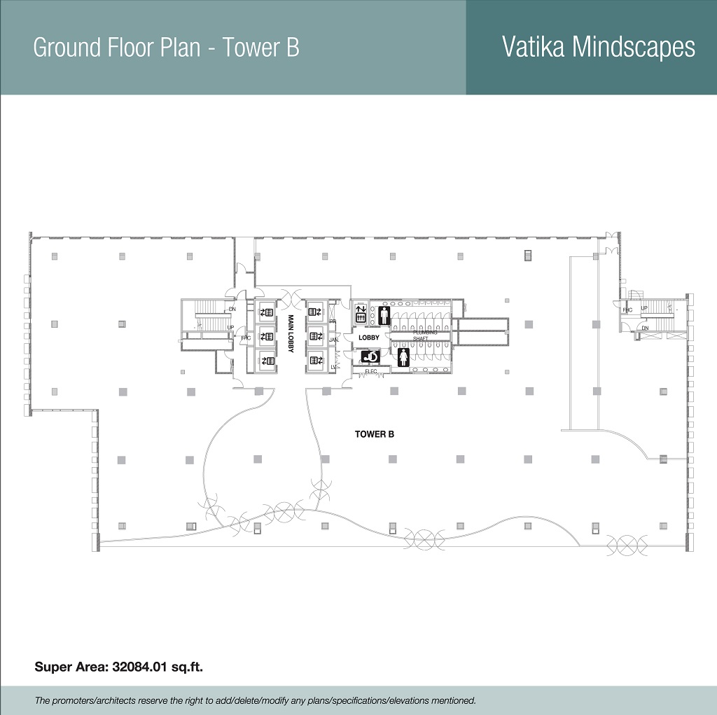 Ground Floor Plan - Tower B
